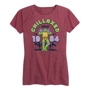 Women's - Teenage Mutant Ninja Turtles - Chillaxed Since 84 Short Sleeve Graphic T-Shirt - 1 of 4