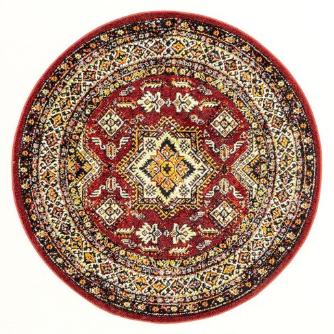 Nuloom Medieval Randy Medallion 6 Round Indoor/outdoor Area Rug For ...