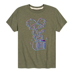 Boys' - Hey Arnold! - 3D Arnold Short Sleeve Graphic T-Shirt - 1 of 4