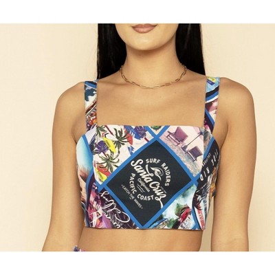 Women's Tie Back Crop - SHORE