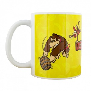Adult Donkey Kong Banana Barrel 11 oz. Ceramic Mug - 1 of 3