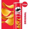 Pringles Original Flavored Potato Crisps Chips - 5.2oz - 4 of 4