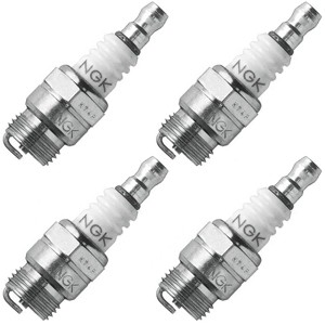 NGK 4 Pack of Genuine OEM Standard Spark Plugs - BM6F-4PK - 1 of 3