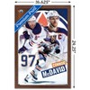 Trends International NHL Edmonton Oilers - Connor McDavid 22 Framed Wall Poster Prints - 3 of 4