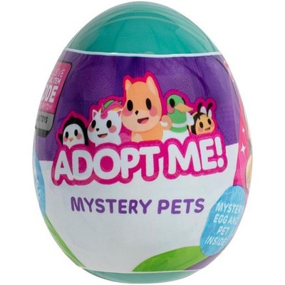 Adopt Me! Mystery Pets Blind Box Egg Assorted Single -Series 3- Virtual Item Code - Mini Animal Toy Figure, Styles May Vary - Gift for Kids, 6+