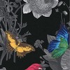 Jardin Black Floral Birds Paste the Wall Wallpaper - 4 of 4