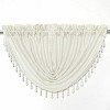 Kate Aurora Living 5 Piece Rod Pocket Sheer Window Curtains & Valances Set - 3 of 3
