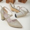 Sina - Gold Glitter Wedding Shoes | Forever & Always Shoes - 4 of 4