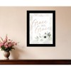 HomeRoots Grace Upon Grace Black Framed Print Wall Art - 2 of 3