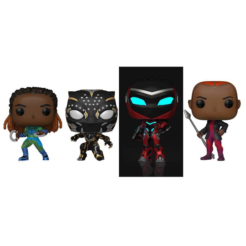 Funko POP! Marvel Black Panther: Wakanda Forever - 4pk (Target Exclusive), 2 of 4