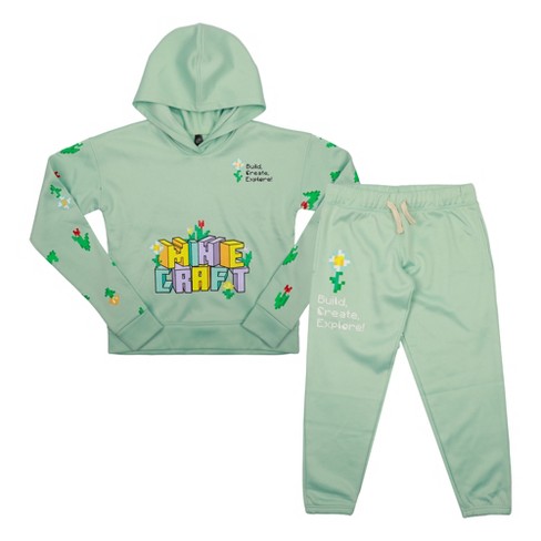 Minecraft Youth Hoodie And Sweatpant Set Target