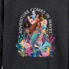 Women's - Disney - Adventure Comes In Waves Lightweight French Terry Slouchy - 2 of 4