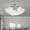 Livex Lighting Edgemont 3 - Light Flush Mount in  Polished Chrome - 4 of 4