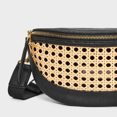 Straw Detail Belt Crossbody Bag - Universal Thread' - image 5