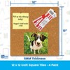Flipside Products Cork Tiles, 12" x 12", Set of 4 - 4 of 4