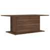 vidaXL Coffee Table Brown Oak 40.2 in.x21.9 in.x15.7 in. Engineered Wood - 2 of 4