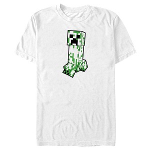 Men's Minecraft Creeper Creepin' T-Shirt - 1 of 4