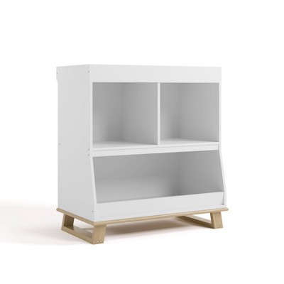 Storkcraft Modern Convertible Changing Table and Bookcase