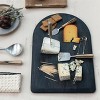 Storied Home Gourmet Noir Mango Wood Cheese and Cutting Board, Black - 3 of 4