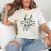 Simply Sage Market Women's But First Gym Short Sleeve Graphic Tee - 2 of 3