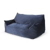 CAVINAS Chenille Oversized Bean Bag Chair,Lazy Chair with Armrests,Cozy Lounge Chair for Living Room - 2 of 4