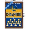 Trends International NBA Golden State Warriors - Champions 23 Framed Wall Poster Prints - 3 of 4