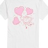 Men's - Spongebob Squarepants - Heart Bubbles Short Sleeve Graphic T-Shirt - 2 of 4