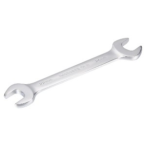 Unique Bargains Metric Chrome Vanadium Steel Durable Finish Open-End Wrench - 1 of 4