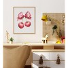 Kate & Laurel All Things Decor 16"x20" Gallery Coquette Preppy Girly Red Pink Bow Cherries Print by The Creative Bunch Studio Natural - image 4 of 4