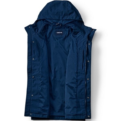 Lands' End Men's Squall Waterproof Rain Jacket - Medium - Deep Sea Navy — фото 5