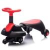 FONTOI Kids Ride On Wiggle Car, Retractable, Steering Wheel Rotates 360°, for Kids Aged 3+, Red, 28.35"*12.99"*15.94" - 4 of 4