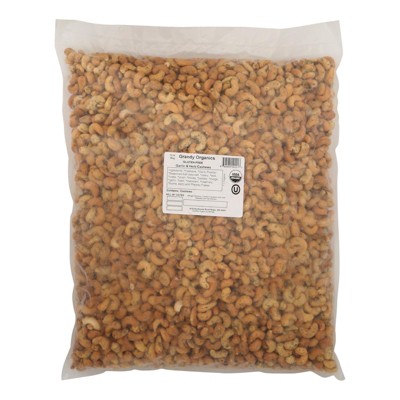 Grandy Organics Garlic & Herb Cashews - 10 Lb : Target