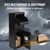 COZONY Large Package Delivery Box, Galvanized Steel Parcel Drop Box with Code Lock for Porch and Curbside - 4 of 4