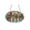 Chloe Lighting Kuno Tiffany-Glass Window Panel 23.5x15 - 2 of 3