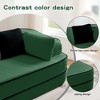 GDFStudio Meline Modern Teddy Upholstered Sectional Sofa with Cushions and Pillows - 4 of 4