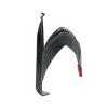 Unique Bargains Carbon Fiber Pattern Water Cup Bottle Cage Drink Rack Holder Black 1 Pc - 3 of 4