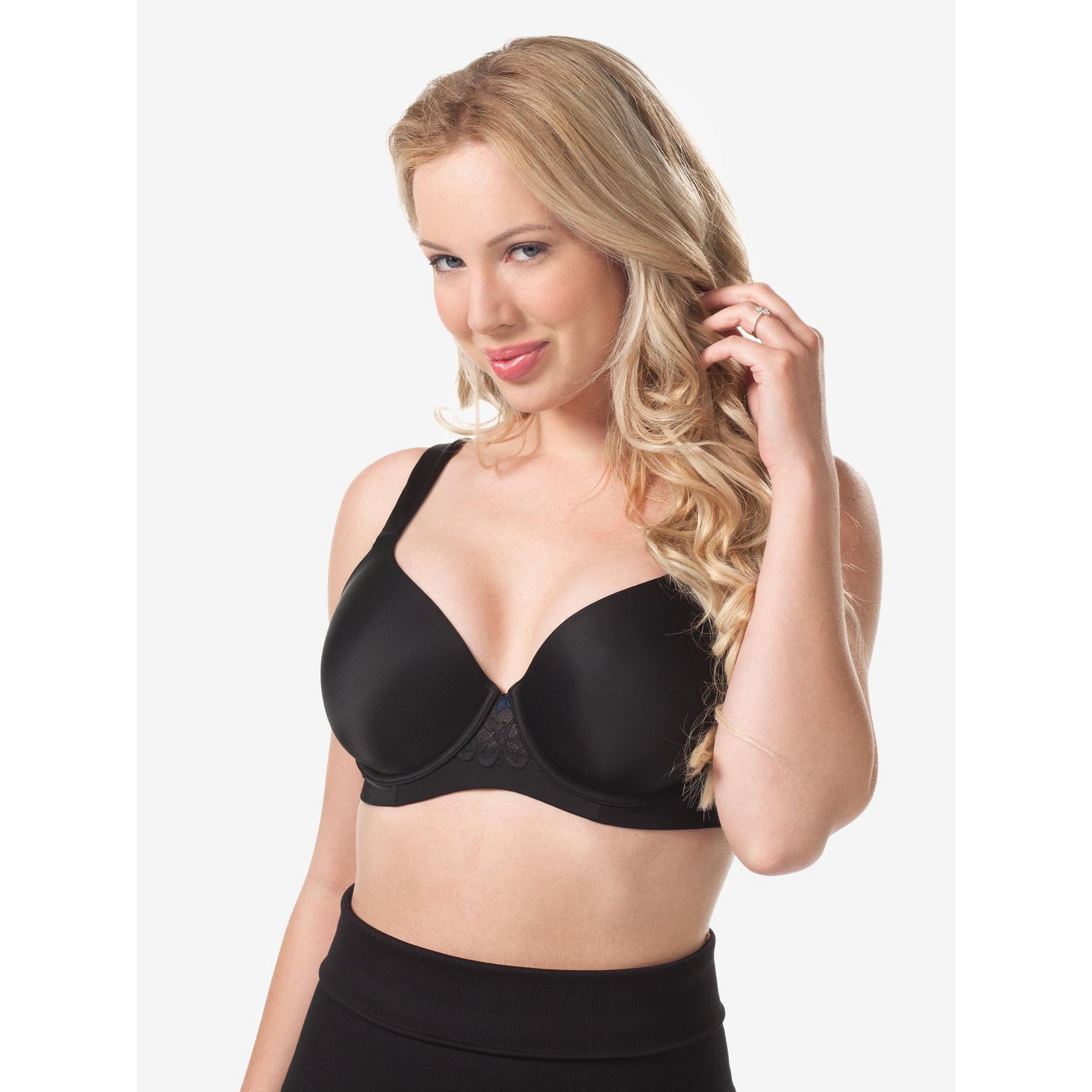 Leading Lady Women's The Brigitte Lace - Underwire T-Shirt Bra (5214)