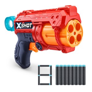 XSHOT Excel Fury 4 with 8 Darts Toy Blaster : Target
