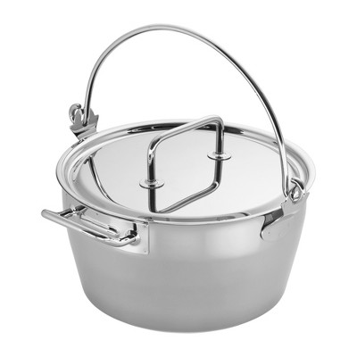 Demeyere Resto 10.6-qt Stainless Steel Maslin Pan : Target