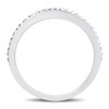Pompeii3 1/3ct Princess Cut Diamond Wedding Ring White Gold - 2 of 4