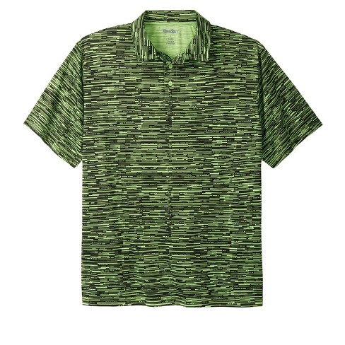 Reel Life Bandon Faded Stripe Polo Shirt - Xl - Omphalodes : Target