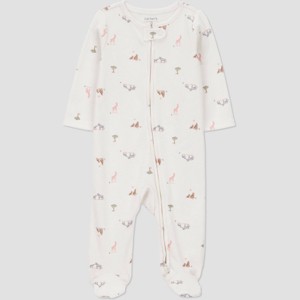 Carter's Just One You® Baby Safari Animals Sleep N' Play - Cream - 1 of 3