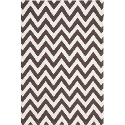 Dhurries DHU557 Hand Woven Flat Weave Indoor Rugs - Safavieh