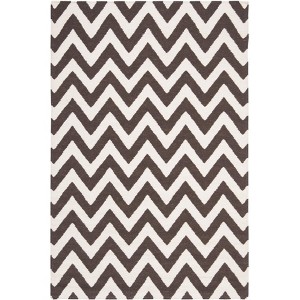 Dhurries DHU557 Hand Woven Flat Weave Indoor Rugs - Safavieh - 1 of 4