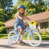 Costway 18'' Kids Bike Toddler Bicycle with Training Wheel Kickstand for 4-8 Years Old Purple/Pink/Turquoise/Blue/Beige/Green - 2 of 4