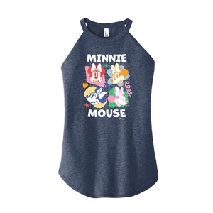 Women's - Disney - Minnie Mouse Graphic High Neck Tank - 1 of 3