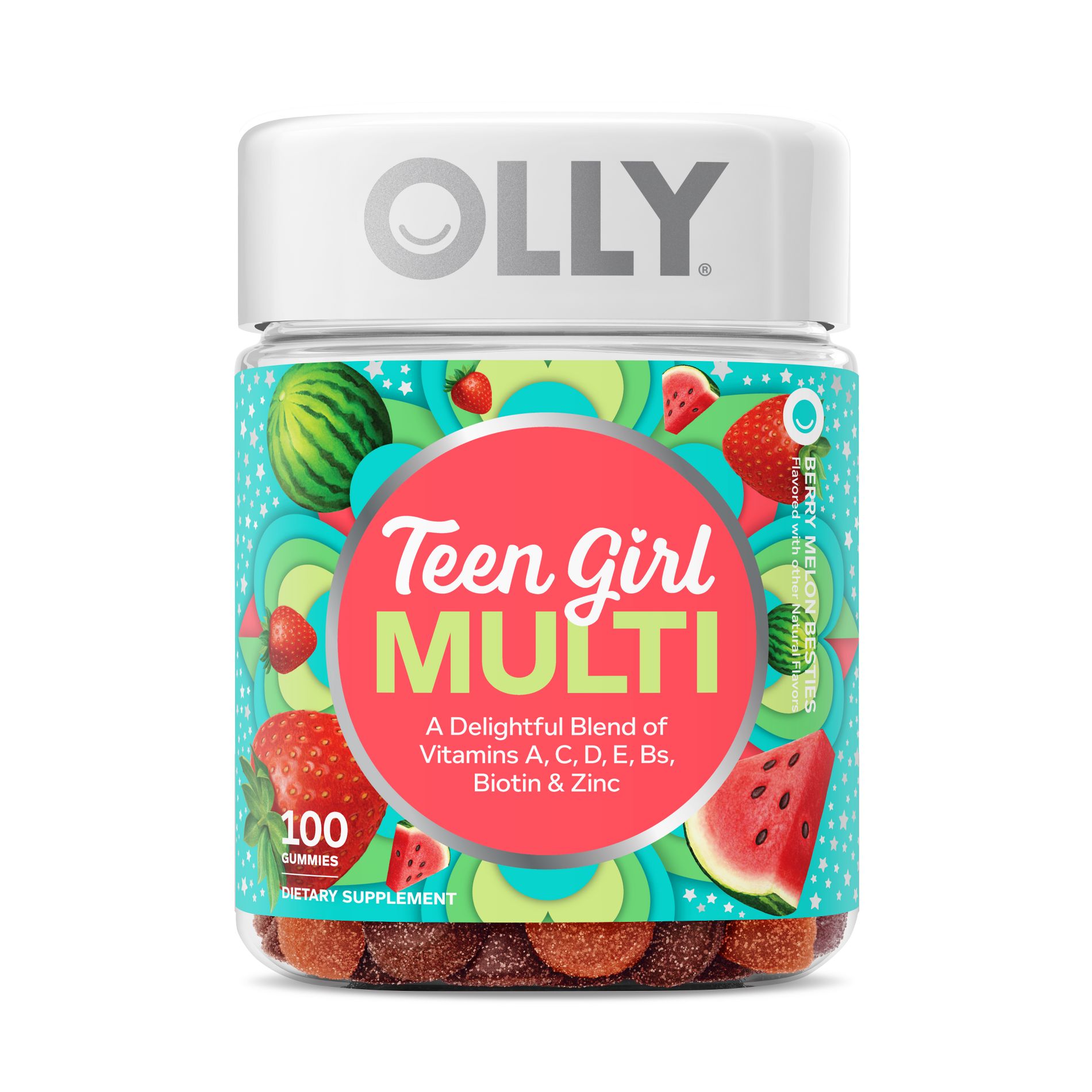 OLLY Teen Girl Multivitamin Gummies