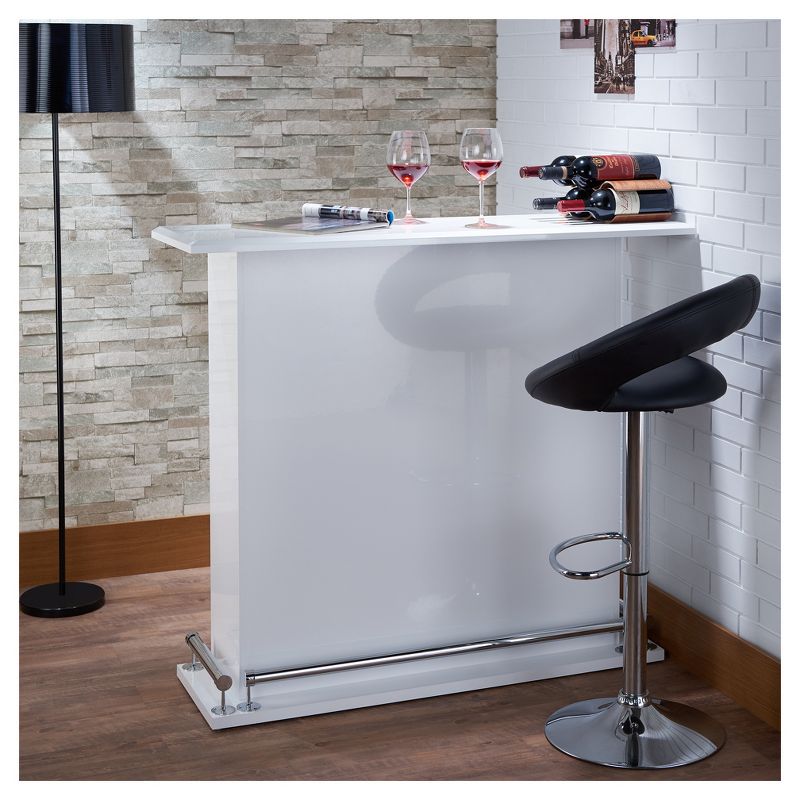 Pub Bar Height Table White - Acme Furniture, 3 of 6