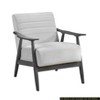 CAVINAS Velvet Accent Chair with Mid-Height Backrest and Wood Legs,Modern Upholstered Living Room Chairs,Reading Chairs for Living Room - 2 of 4