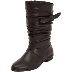 Comfortview Women's (Wide Widths Available) The Heather Wide Calf Boot - 1 of 4